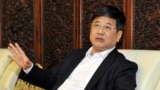 FILE - Zheng Xiaosong, the head of China's liaison office in Macau, was secretary of the Fujian Provincial Committee of the Communist Party of China, April 23, 2016.