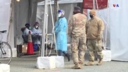 Տոների նախօրեին Վաշինգտոնի կորոնավիրուսի թեստավորման կետերում մարդկանց հոսքը չի դադարում