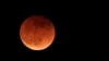 El eclipse lunar el 15 de mayo del 2022, cerca de Moscow, Idaho.