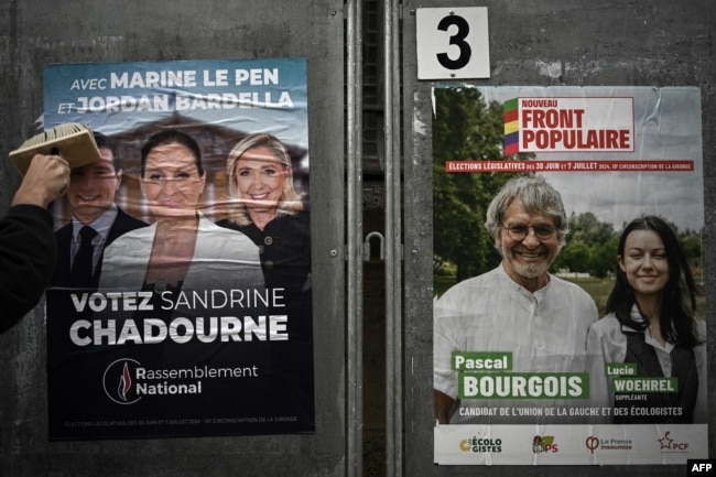 Fransa'da seçimler çekişmeli bir yarışa sahne oluyor.
