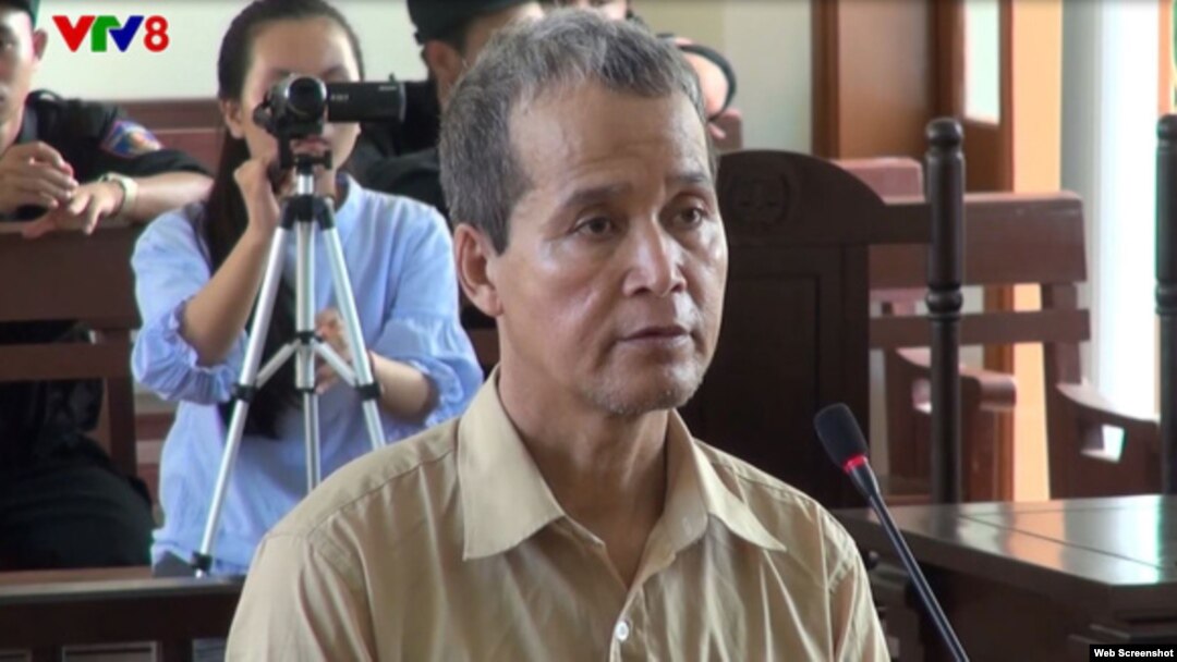 Mục sư Đinh Diêm thuộc Hội thánh Tin lành Lutheran Việt Nam - Hoa Kỳ - Photo VTV 