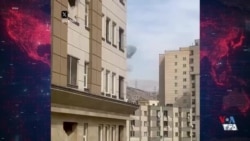 حمله به انبار مهمات در کوه‌های خرازی تهران و «ماشالله ترامپ،‌ ماشالله نتانیاهو» گفتن فیلمبردار