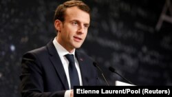 Presiden Perancis Emmanuel Macron 