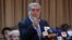 Afghanistan's presidential candidate Abdullah Abdullah speaks during a news conference in Kabul, Afghanistan, June 15, 2014. 