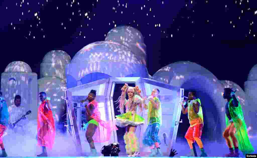Lady Gaga de gira por Estados Unidos.