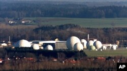 Instalaciones de la NSA en las cercanías de Bad Aibling, en Alemania.