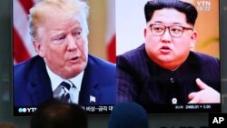 La cumbre entre el presidente Donald Trump y el líder norcoreano Kim Jong Un "está caminando muy bien", según dijo el mandatario estadounidense.