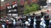 香港警方向反送中示威者發射橡膠子彈催淚煙 民陣強烈譴責