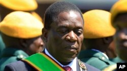 Umongameli Emmerson Mnangagwa 