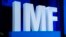 แฟ้มภาพ: ป้าย 3 มิติของ IMF ในการแถลงรายงาน World Economic Outlook ในกรุงวอชิงตัน เมือ 16 เม.ย. 2567