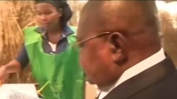 Primeiras declarações de Ossufo Momade após votar