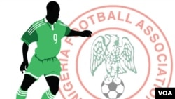 Illustration d'un footballeur Nigerian