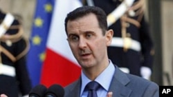 Le President Syrien, Bashar al-Assad.