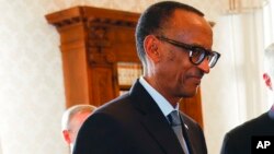 Le président Paul Kagame, 20 mars 2017.