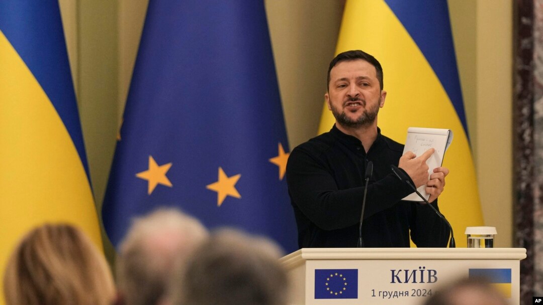 Tổng thống Ukraine Volodymyr Zelenskyy 