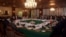 FILE - In this photo released by Associated Press of Pakistan, delegates from Pakistan, Afghanistan, China and United States attend a meeting hoping to lay the roadmap for peace talks with the Taliban, at the foreign ministry in Islamabad, Pakistan, Jan. 11, 2016. 