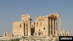 Bel Temple in Palmyra Syria