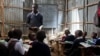 Children study at a private non-formal school, one of about 120 in the in Mathare slum, in Nairobi, Kenya, June 2, 2015. (Hilary Heuler / VOA)