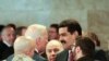 El presidente en disputa de Venezuela, Nicolás Maduro, y el entonces vicepresidente de EE.UU., Joe Biden,coincidieron en Brasilia durante la toma de posesión de Dilma Rousseff, el 1 de enero de 2015.