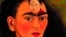 Esta imagen sin fecha proporcionada por Sotheby's, muestra el cuadro "Diego y yo" de la artista mexicana Frida Kahlo, que será subastado en Nueva York en noviembre con una estimación récord de más de 30 millones de dólares. 