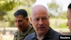 Jason Greenblatt, intumwa idasanzwe ya perezida Donald Trump mu karere k'uburasirazuba bwo hagati.
