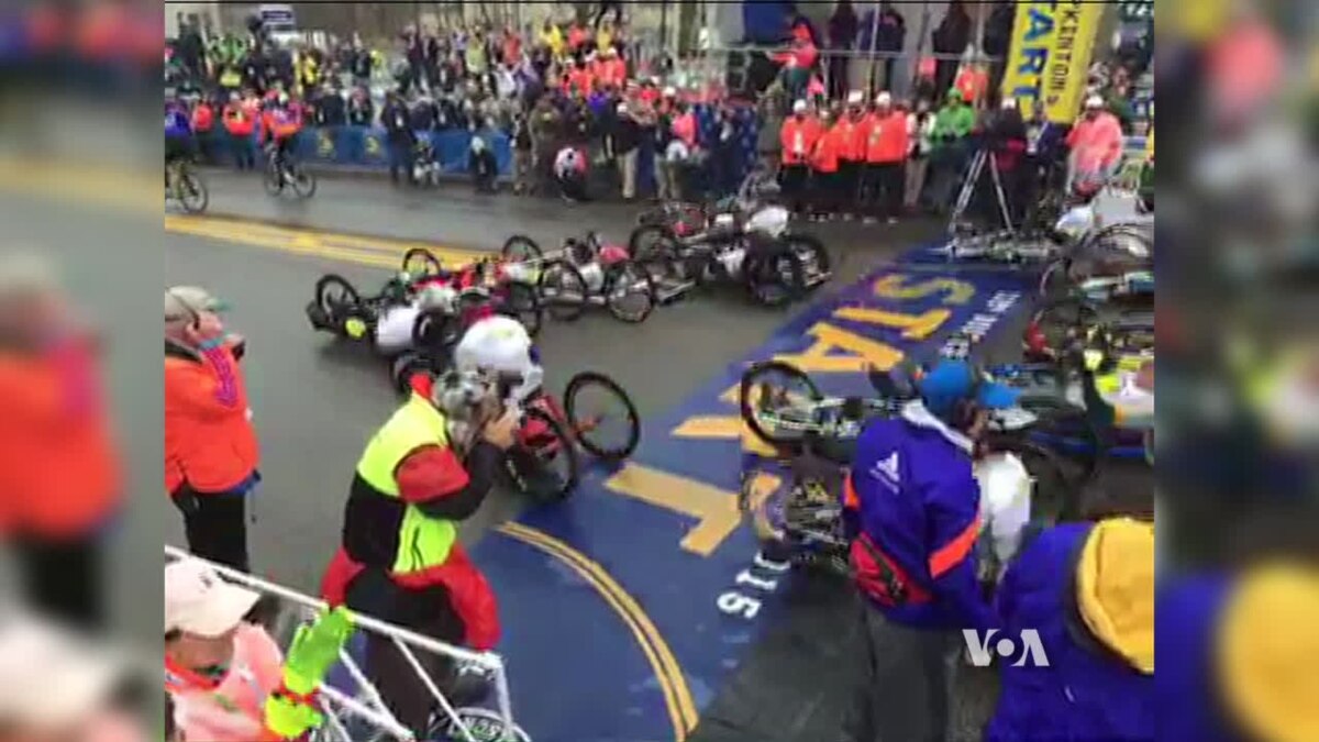 Boston Marathon Wheelchair Race