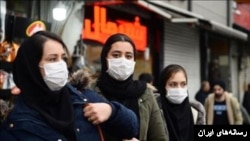 کرونا ایران زنان ماسک