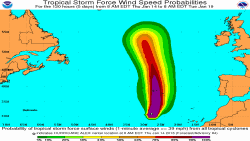 Alex traerá fuertas lluvias, vientos huracanados y deslizamiento en una parte de la isla Azores.