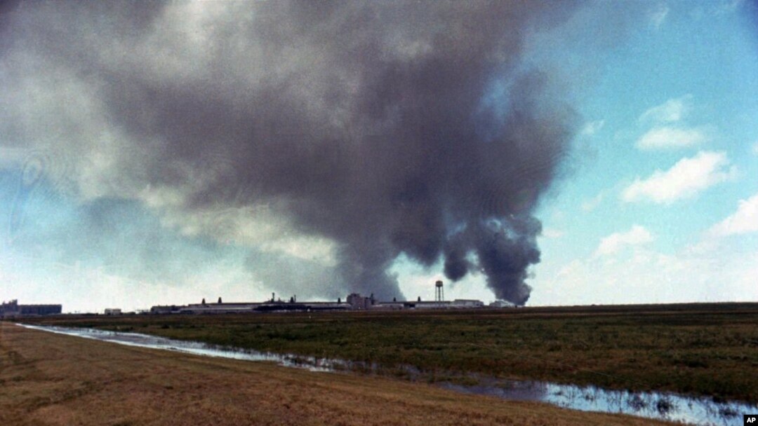 Tornado di Texas. (Foto: AP) Sedikitnya 11 orang telah tewas akibat tornado dan badai yang menyapu negara bagian Texas, Arkansas, Missouri dan Mississippi di sebelah selatan Amerika akhir pekan ini.
