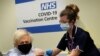 Britain PM Johnson Gets First Dose of AstraZeneca Vaccine 