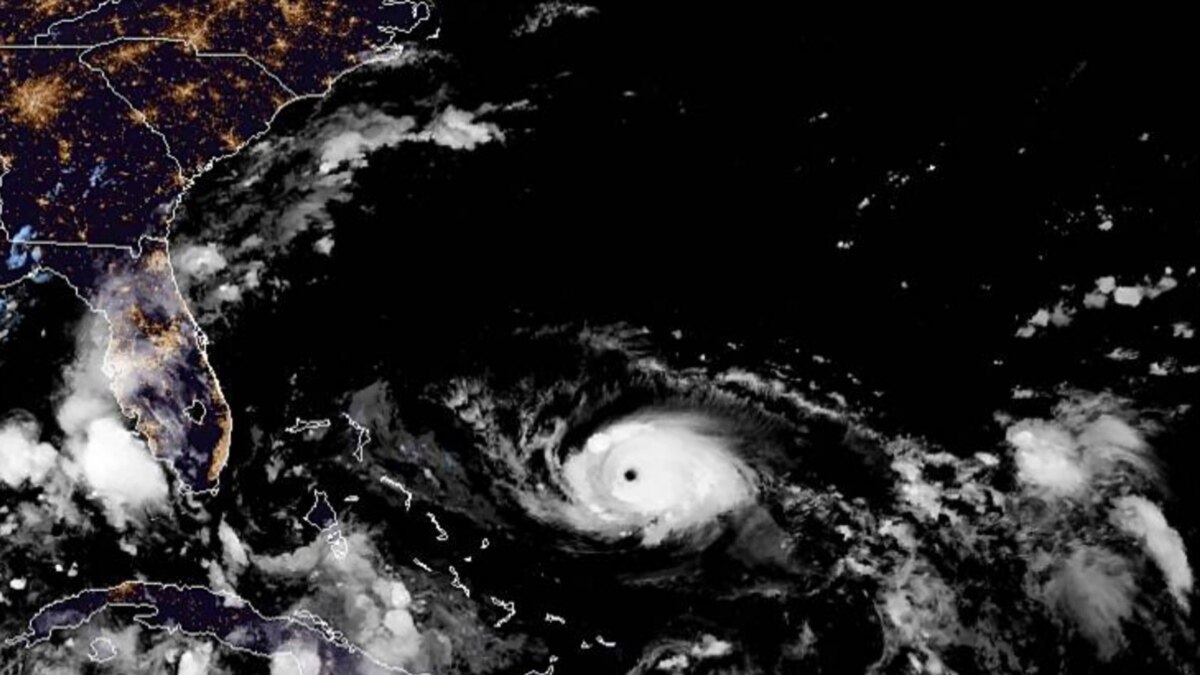 Dorian strengthens to hurricane, could be Cat. 3 approaching U.S.