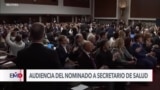 Nominado a secretario de Salud de EEUU se somete a interrogatorio de senadores