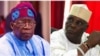 Shugaban Najeriya, Bola Tinubu, hagu, da tsohon mataimakin shugaban Najeriya, Atiku Abubakar