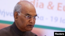 Tổng thống Ấn Độ Ram Nath Kovind (ảnh tư liệu) 