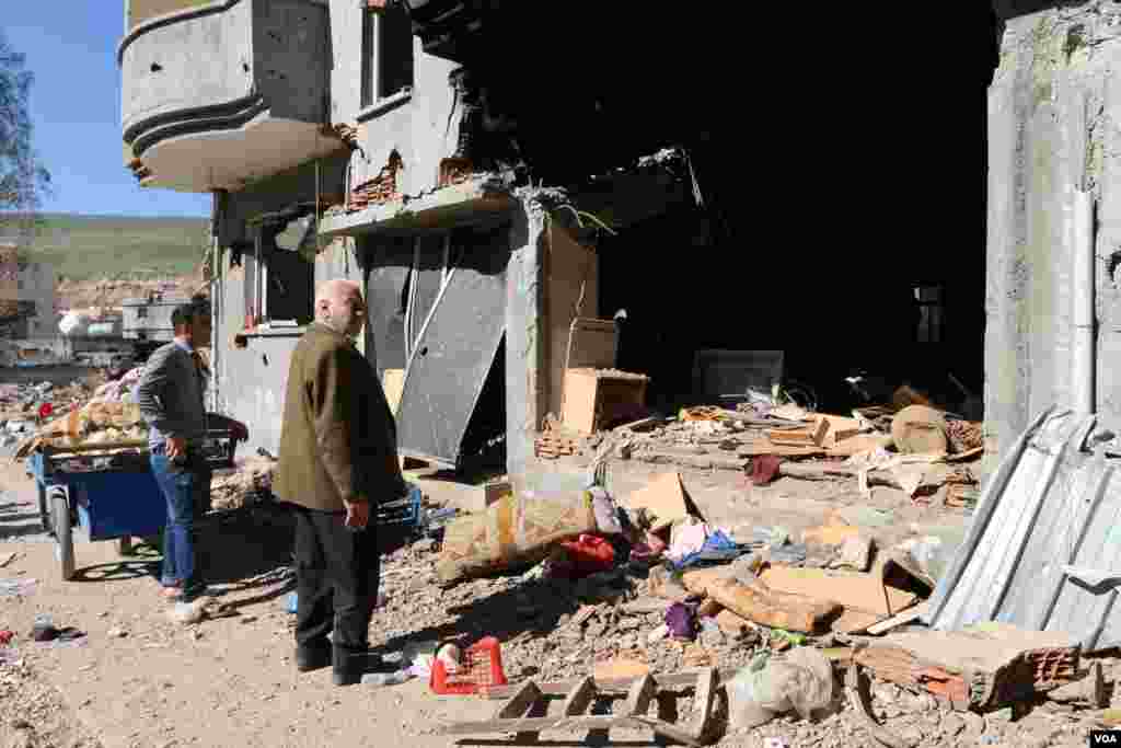 Jazeera City in Kurdsih Region in South east of Turkey under Turkish security forces attack 