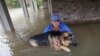 Texans Refuse to Leave Pets Behind as They Flee Harvey