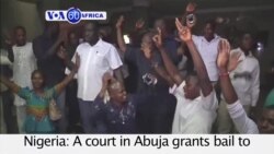 VOA60 Africa - Nigeria: A court in Abuja grants bail to Biafran separatist leader Nnamdi Kanu