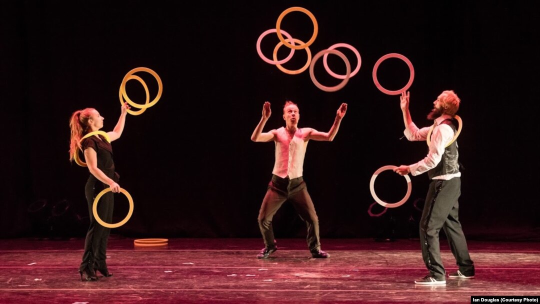 Members of the Race Horse Company perform Disco.
