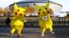 Pikachu Gelar Protes Anti Batu Bara