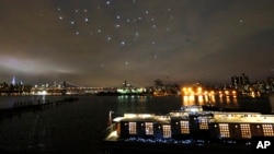 In Harlem, the Baylander, a decommissioned aircraft carrier, was the stage for Tom Cipullo's "Glory Denied," which dives into the struggles of an American prisoner of war in Vietnam.