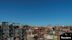 Vista de Villa 31, un populoso y marginado barrio de Buenos Aires, fotografiado el 5 de marzo de 2019.