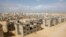 Unfinished buildings at the UNRWA housing project in Khan Younis, southern Gaza Strip, March 9, 2011.