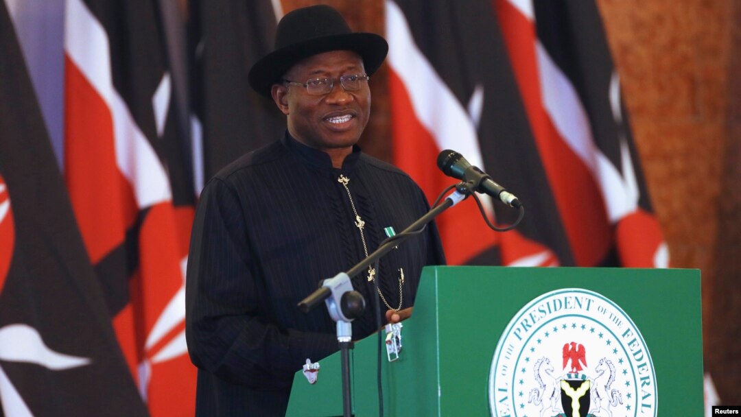 Presiden Nigeria Goodluck Jonathan mengucapkan terimakasih atas dukungan negara-negara lain dalam pencarian siswi yang diculik oleh militan di Chibok.