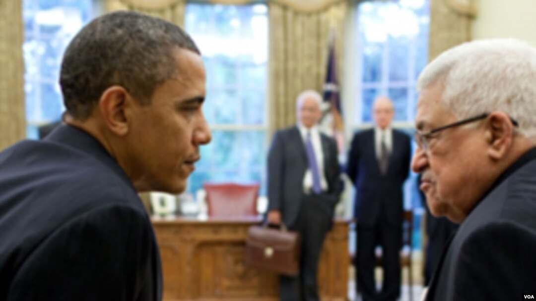Surat Presiden Obama mendesak Presiden Mahmud Abbas untuk memulai pembicaraan langsung dengan Israel.