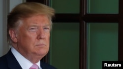 U.S. President Donald Trump at the White House in Washington, April 9, 2019.