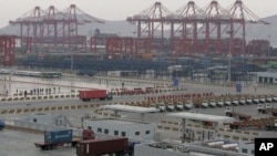 A Port in China.