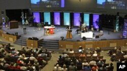 Suasana misa di Gereja Evangelical Lutheran di Amerika. (Foto: Dok)