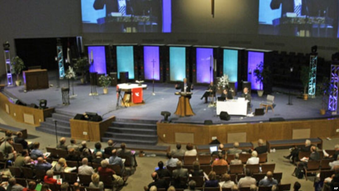 Evangelical Lutheran Church service in the US (File)