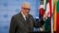 U.N.-Arab League Envoy to Syria Lakhdar Brahimi speaks to the media at the United Nations headquarters in New York, May 13, 2014.