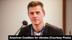 Vladyslav Heraskevych during Ukraine Action Summit, Washington DC, 13 September 2026. Photo provided by American Coalition for Ukraine